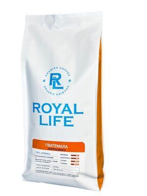 1кг, Кава мелена Арабіка Гватемала Уеуетенанго 10753 Royal life