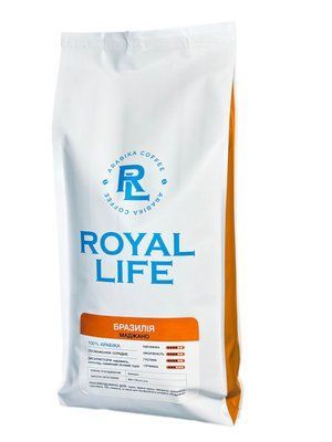 1кг, Кава мелена Арабіка Бразилія Маджано  10855 Royal life