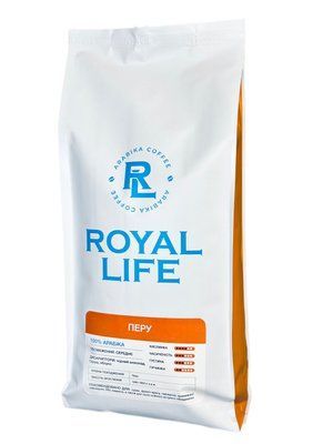 1кг, Кава мелена Арабіка Перу 10759 Royal life