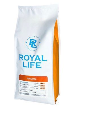 1 кг, Кава в зернах Преміум Арабіка Панама 201203 Royal life