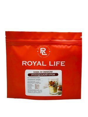 250г, Кава в зернах зі смаком "Ірландський крем" 2136 Royal life