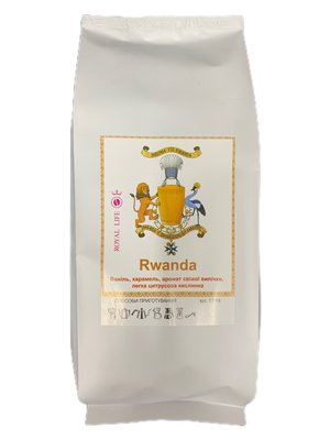 1кг, Кава в зернах Арабіка Руанда (мелена) 10843 Royal life