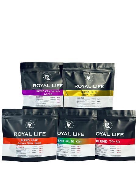 Дегустаційний набір Купажів (мелена) 01062 фото Royal-life Дегустаційний набір Купажів (мелена) 01062 Royal life