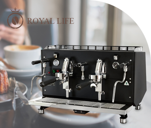 Купити професійну кавомашину для ресторану KASTOR Quadrifoglio в інтернет-магазині Royal Life