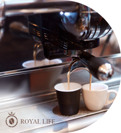 Купити професійну кавовумашину для бізнесу в магазині royal Life